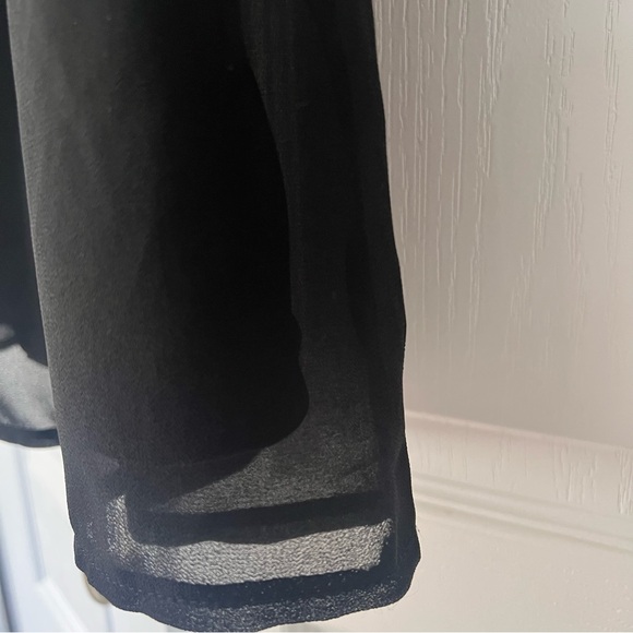 Angeleye London black dress with rose gold overlay& exposed back zipper Size S - Picture 13 of 17